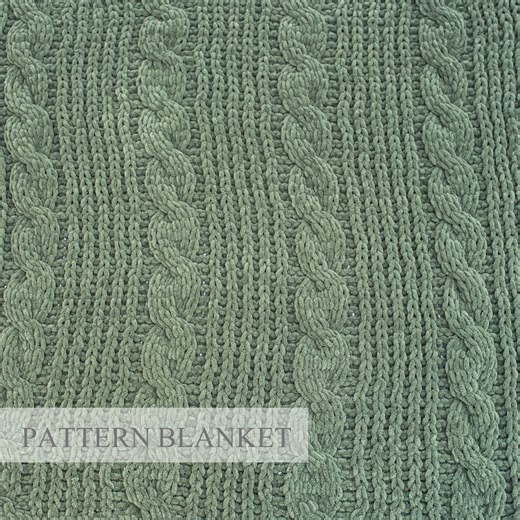 Loop Yarn Blanket Pattern: Finger Knitting (PDF Pattern) - Etsy UK