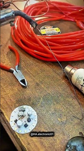 Don't Throw Dead LED Bulbs! Simple Way to Fix LED Lights 🛠️ #haelectronic01 #diy #shorts #repair