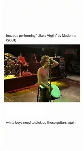 Incubus Turns Madonna’s “Like a Virgin” Into a Heavy Rock Jam 🤘🔥 | Live 2001