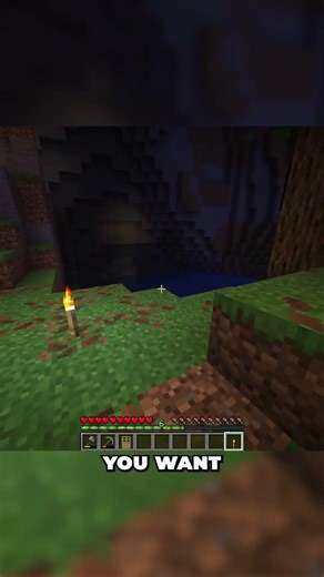this is how to place a torch in minecraft i guess or whatever.. #minecraft #tutorial #gaming