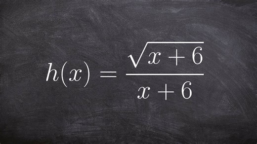 How to find the implied domain of a rational function - domain and range