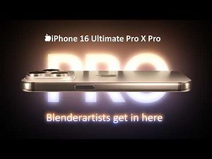 iPhone Concept Animation in Blender [Free Course Available]