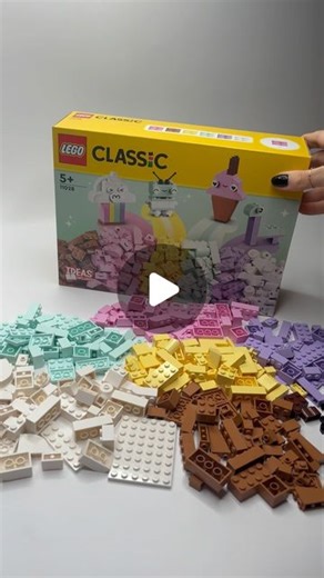 trippinbricks on Instagram: "LEGO's first pastel colored set 😍 Here are 4 cute & easy building ideas with the LEGO Classic Creative Pastel Fun set 🎀 ➡️ it contains 333 pieces ➡️ retails for 19,99$/€ ➡️ the set already contains some fun builds like the ice cream, but the building possibilities here are numerous 🤩 ➡️ it‘s the perfect set to just get creative, I tried to make some builds that are also useful, but you can create your own versions 🩵🤍 #legoclassic #legopastel #pastelcolors #legoc