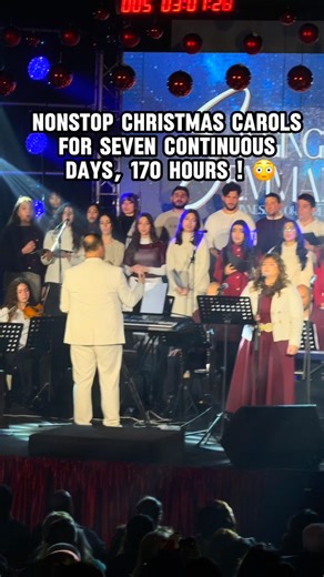 ‎The Christians Of The East ✞ ن‎ on Instagram: "Lebanon is currently attempting to break a Guinness World Records title for the longest nonstop Christmas carol concert through an initiative titled “Singing Emmanuel.” The project features continuous Christmas carols for 170 hours over seven consecutive days, 24/7, with choirs, soloists, and volunteers rotating around the clock to ensure the singing never stops, in full compliance with Guinness regulations. Singing Emmanuel is a message of hope, f