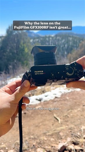 This lens was a let down for $6k #cameragear #fujifilm