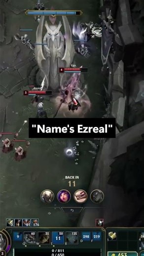 Ezreal's PERFECT timing quote