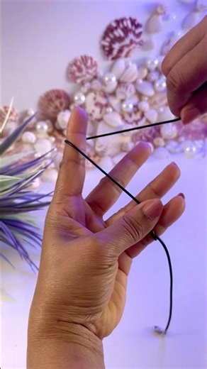 Simple & Cute Treading DIY Necklace Making 🌸 Easy Creative Handmade Accessory Craft Ideas #shorts