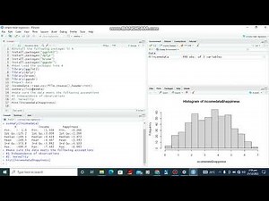 Simple linear regression in R part 1