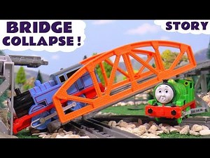 Thomas and Friends Bridge Collapse Tom Moss Toy Train Story