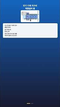 만화로 보는 산업안전보건기준에 관한 규칙 [안전기준] EP.33 | 전기 기계·기구 충전부 방호 (제301조~제304조)