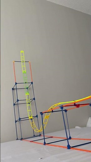 Launching K'nex Roller Coaster