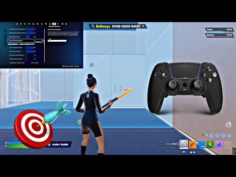 PS5 Controller 🤯 Fortnite Piece Control 2v2 🎯 Gameplay 🏆 (180FPS) + *Best* Controller Settings For🎯