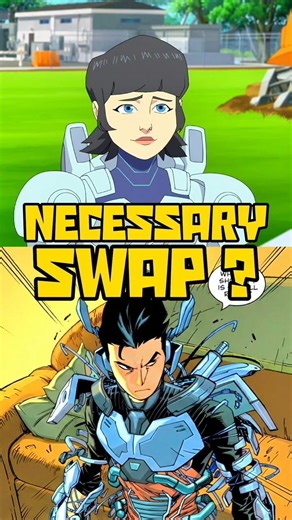 Was the Tech Jacket Gender Swap Necessary?? | Invincible Season 4 #invincible #comics #shorts