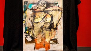 Priceless de Kooning painting is recovered 31 years after being ripped from University of Arizona gallery