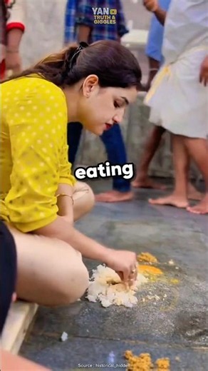 India’s wild dining tradition ⁉️🤯 #tradition #culture