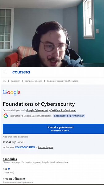 Formation en Cybersécurité avec Google : Protégez le Web !