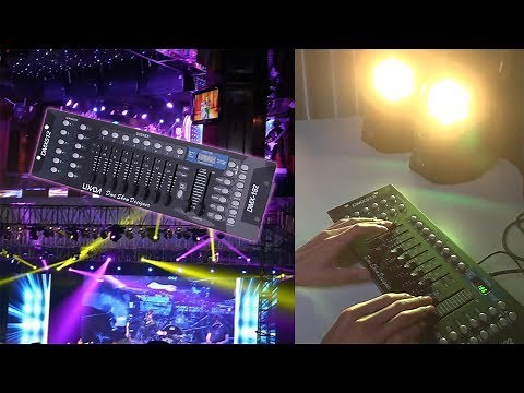Lixada 192 Channels DMX512 Controller Console for Stage Light