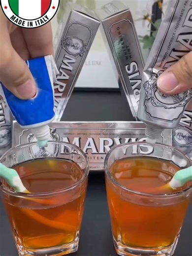 Italian Marvis Toothpaste – Whitening & Luxury from the First Use Looking for a clean smile and a different kind of shine? Italian quality is the answer 😎 MARVIS Whitening Mint toothpaste with a refreshing mint flavor — the choice for people who love high quality and classy style.