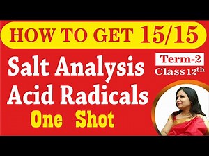 Tricks for salt analysis class 12||Salt Analysis Class 12||salt analysis class 12 practical tricks