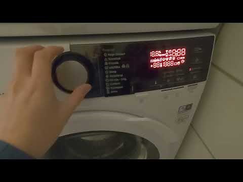 AEG 7000 Series Lavamat - Washing Machine - Service mode