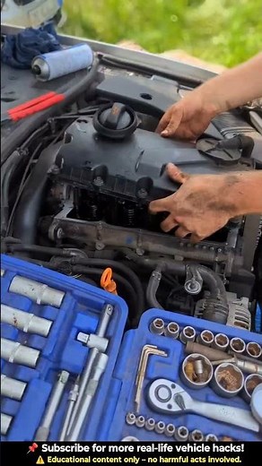 Basic Car Maintenance That Saves You $$$ 💸 | Mechanic Tip #automobile #carrestorationproject