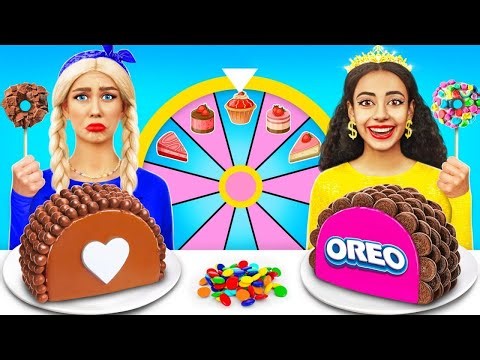 अमीर या गरीब केक डेकोरेशन चैलेंज | केवल मिठाई खाना रटाटा द्वारा