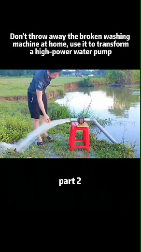 DIY Water Pump Motor Replacement for Washing Machine