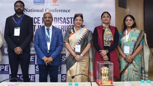 #NAREDCO, in collaboration with NBCC India Limited hosted the National Conference on 𝐀𝐥𝐥𝐢𝐚𝐧𝐜𝐞 𝐟𝐨𝐫 𝐃𝐢𝐬𝐚𝐬𝐭𝐞𝐫 𝐑𝐞𝐬𝐢𝐥𝐢𝐞𝐧𝐭 𝐈𝐧𝐟𝐫𝐚𝐬𝐭𝐫𝐮𝐜𝐭𝐮𝐫𝐞 - 𝐆𝟐𝟎 𝐈𝐧𝐝𝐢𝐚 Delhi. The conference seek to unite influential figures and visionaries in the infrastructure and real estate domains to discuss critical aspects of constructing resilient infrastructure amidst the escalating occurrences of natural disasters. The primary goal of this conference was to promote cooperation 