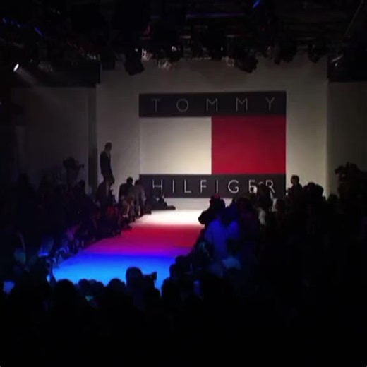 Jason Lewis and Mike Campbell Runway 1996 — Tommy Hilfiger Models