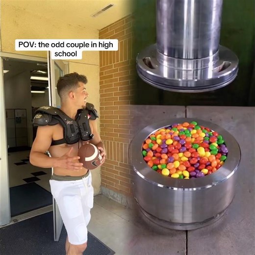 Pov: the odd couple in Highschool