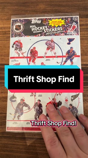 1997 Topps reusable Stickers #hockey #nhl #topps #stickers #thriftshop