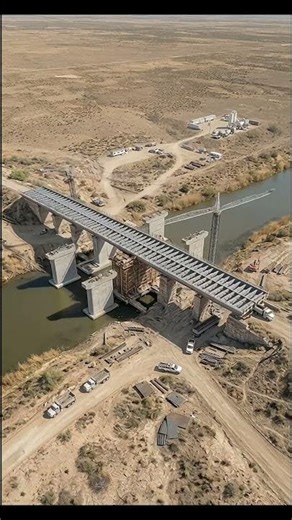 Broken Bridge Rebuilt 🌉 Into Modern Highway Mega Structure