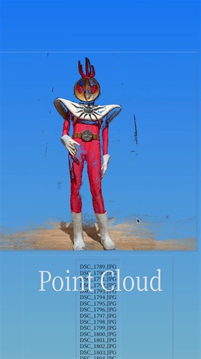 Photogrammetry of Parody Art Doll #photogrammetry #gamedev #3dmodelling