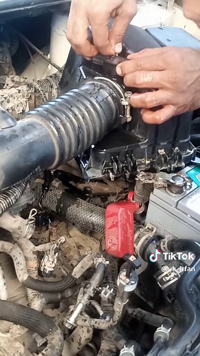 How to check Mas Air flow sensor open the clean wash perfect right there with 10ml ka grip #AlariF #autocare #ftypシ #viralvideos #fouryoupag