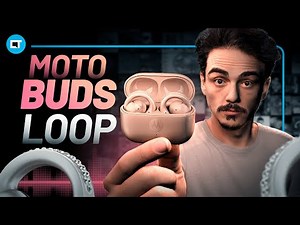 With and Without Swarovski | Moto Buds Loop, Motorola's "open" Bluetooth headphones