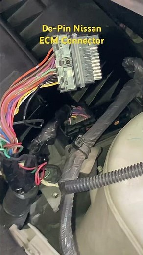 De-Pin Nissan ECM Connector #Nissan #ECM #connector