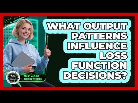 What Output Patterns Influence Loss Function Decisions?