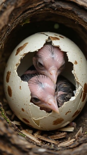 How Woodpeckers Raise Their Babies? #animals #youtubeshorts #animalshorts