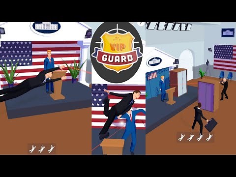 VIP GUARD GAMEPLAY| UNLOCKED ALL OUTFITS| ALL LEVELS COMPLETED