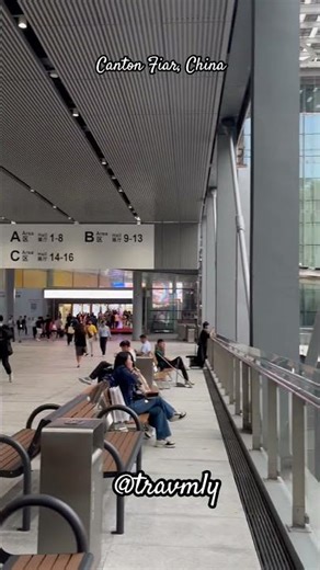 Canton Fair Complex View 🇨🇳 | Massive China Exhibition Center #shorts