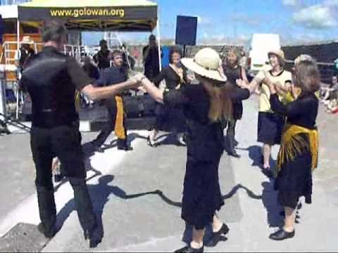 Traditional Cornish Folk Dancing with the Penzance Guize Dancers