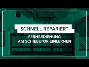 Fernbedienung einlernen | GUARDI Schnell repariert