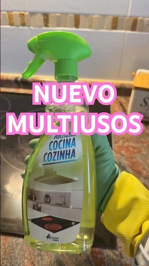 New multi-purpose cleaner from Mercadona 🧽✨ Ideal for countertops and faucets!
