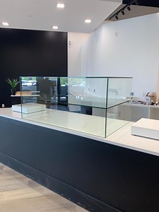Custom Frameless Glass Display Case – Uv-bonded, Commercial-grade | for Jewelry, Café, Boutique Stores & More | Made in Canada - Etsy