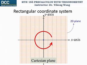 Precalculus with Trigonometry Lecture 01: Rectangular Coordinates