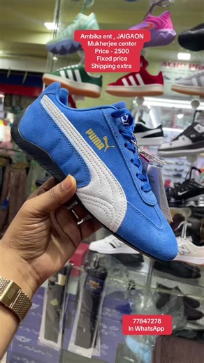 Puma speed cat Instock Deliver available all over bhutan 🇧🇹 Fixed price Shipping extra Pay n deliver Contact 77847278