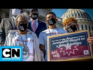 Drawn To...Juneteenth with Ms. Opal Lee | Drawn To | Cartoon Network