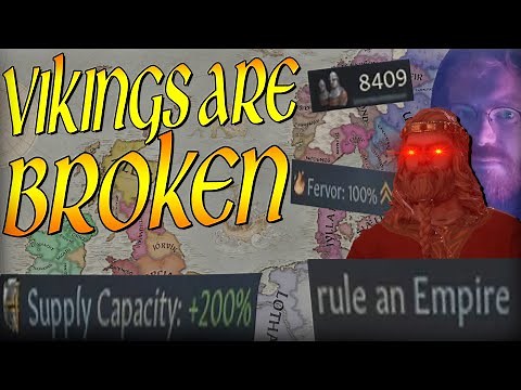VIKINGS ARE DEFINITELY BALANCED IN CK3! INFINITE MONEY EXPLOIT WITH RAIDING! - Crusader Kings 3