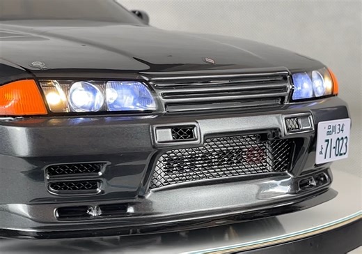 田宫TT02尼桑GTR R32漂移遥控车东瀛战神平跑rc遥控车