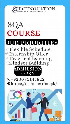 SQA course/freeancing/webdepelopment/online earning/data science technocation